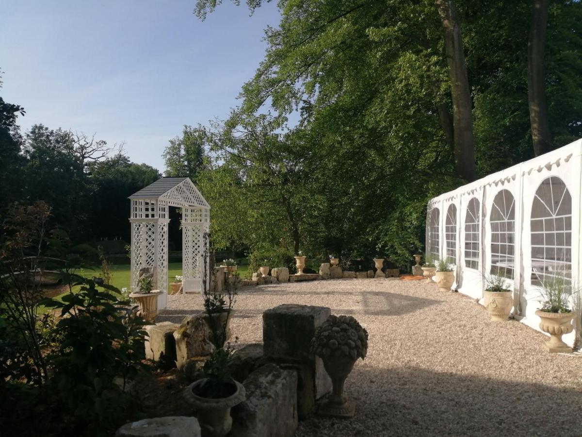 Chambre E Andre Le Domaine Des Jardins De Bracquetuit エクステリア 写真